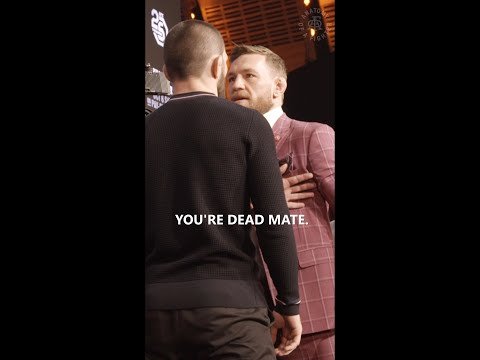 Conor Mcgregor calls Khabib "Blue Lips" at UFC 229 Press Conference