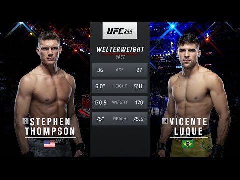 Stephen Thompson vs Vicente Luque | FREE FIGHT | UFC Orlando