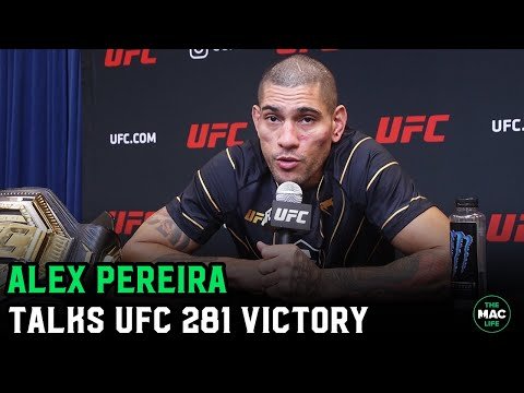 Alex Pereira talks Israel Adesanya win: 'I was hurt a lot in round one'; Khamzat Chimaev match-up