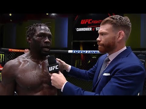 Jared Cannonier Octagon Interview | UFC Vegas 66