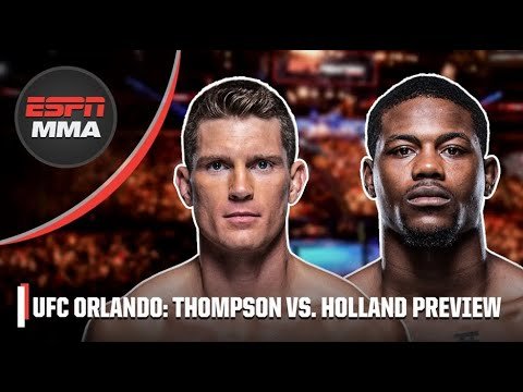 UFC Fight Night previews: Thompson vs. Holland, Barberena vs. dos Anjos & more 🔥 | ESPN MMA