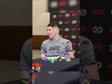 Brandon Moreno LEGO challenge 💪 #shorts