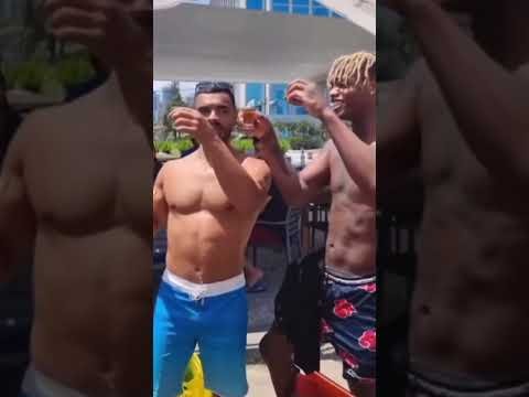 No hard feelings 🍻 #UFC283