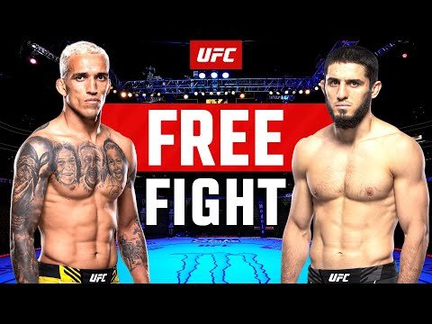 Islam Makhachev vs Charles Oliveira | FREE FIGHT | UFC 284