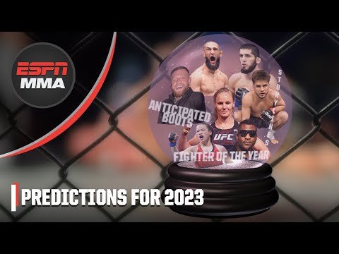 Fighter of the Year Predictions & more for 2023 | ESPN MMA
