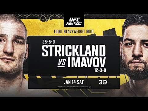 UFC Vegas 67: Strickland vs Imavov – January 14 | Fight Promo
