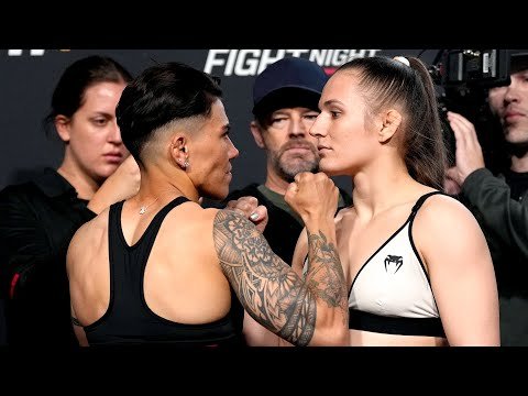 UFC Vegas 69: Weigh-In Faceoffs