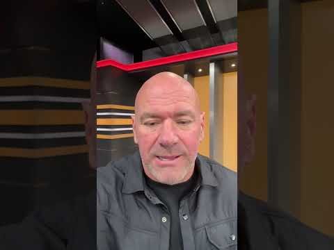 🚨Dana White's Going Live With A Special Announcement! 🚨