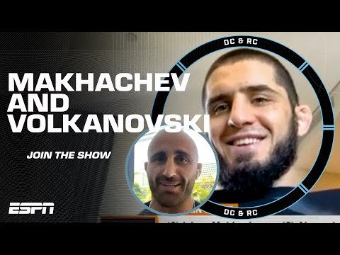 Islam Makhachev and Alexander Volkanovski join DC & RC ahead of UFC 284 | DC & RC