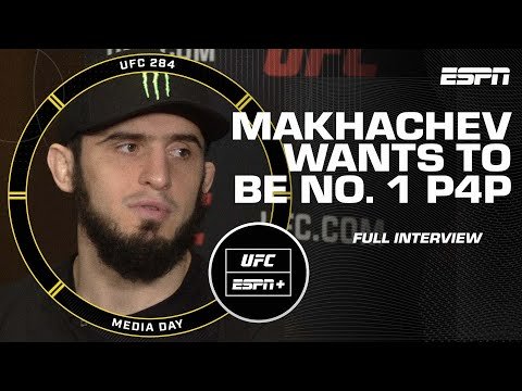 Islam Makhachev on his pursuit of No. 1 P4P & fighting without Khabib at UFC 284 | ESPN MMA