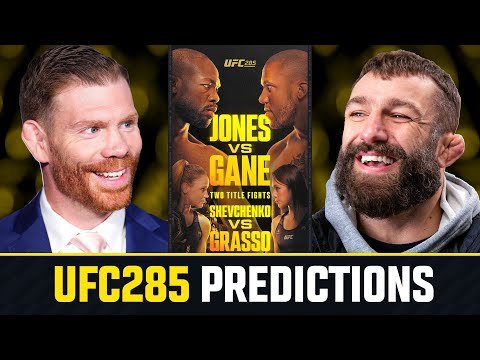 UFC 285 PREDICTIONS!!! | Round-Up w/ Paul Felder & Michael Chiesa  👊