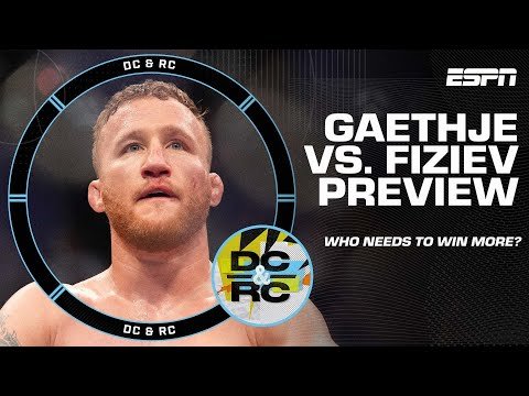 Daniel Cormier says Justin Gaethje ‘must win’ vs. Rafael Fiziev at UFC 286 | DC & RC