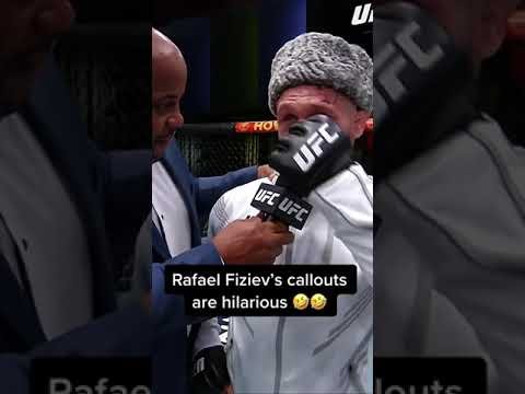 Rafael Fiziev is the king of callouts 🤣 #UFC286