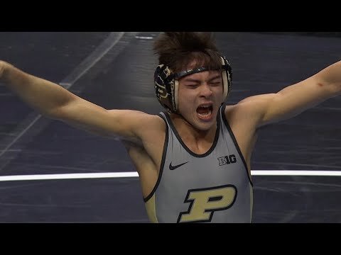 Iowa’s Spencer Lee pinned by Purdue’s Matt Ramos in NCAA wrestling semifinals