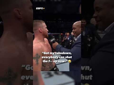 Justin Gaethje finally got his takedown in the UFC 🙌😂 #UFC286