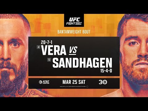 UFC San Antonio: Vera vs Sandhagen – March 25 | Fight Promo