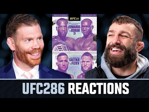 UFC 286 REACTIONS!!! | Round-Up w/ Paul Felder & Michael Chiesa  👊