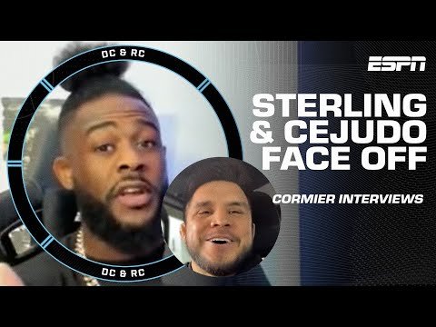 Aljamain Sterling & Henry Cejudo GET HEATED previewing the UFC 288 bantamweight title 🗣️ | DC & RC