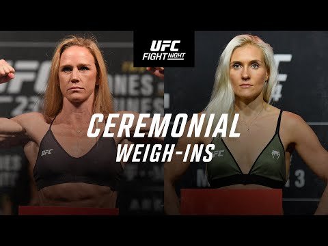 UFC San Antonio: Ceremonial Weigh-In