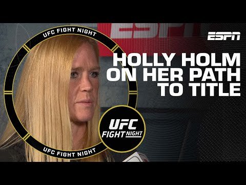 Holly Holm describes fighting former teammate Yana Santos | UFC Live