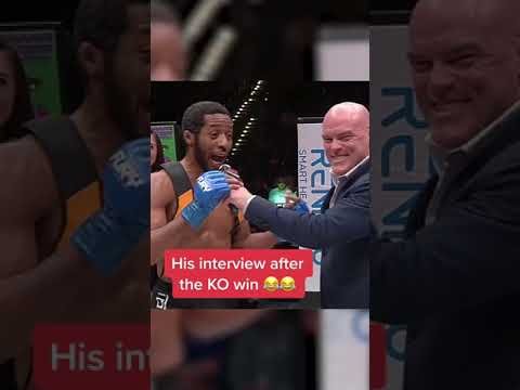 He couldn’t contain his excitement 😂 (via UFC Fight Pass)