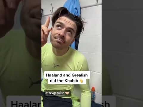 Haaland and Grealish did the Khabib ☝️