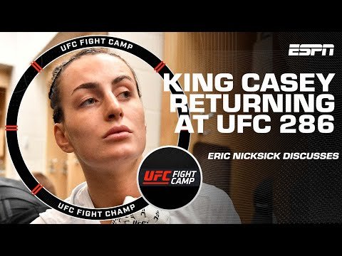 Coach Eric Nicksick discusses Casey O’Neill return from an ACL injury | UFC Fight Camp
