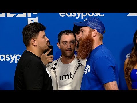 Power Slap 1 Finale: Weigh-In Faceoffs