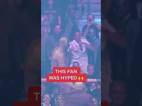 This fan was hyped about Jon Jones 💪