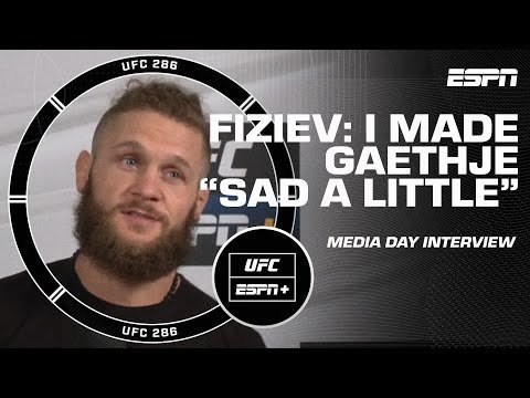 Rafael Fiziev: I made Justin Gaethje 'sad a little bit' with my Instagram videos | ESPN MMA