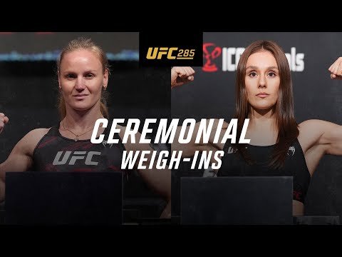 UFC 285: Ceremonial Weigh-In