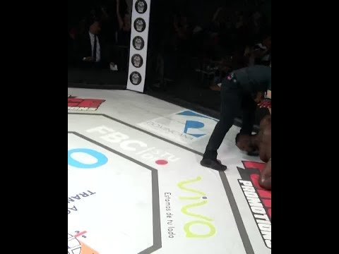 The kick led to the flurry 😬 (via UFC Fight Pass)