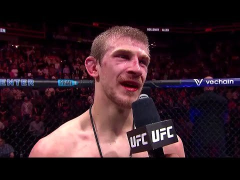 Arnold Allen Octagon Interview | UFC Kansas City