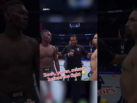 Izzy won before a game before the fight began 😂 #UFC287