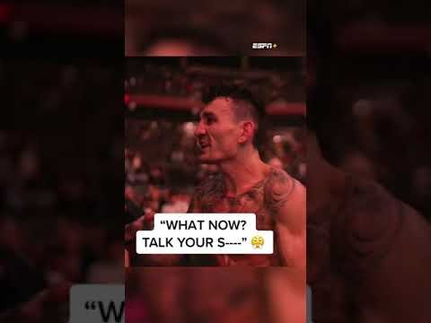 Max's message after winning 😤 #UFCKansasCity