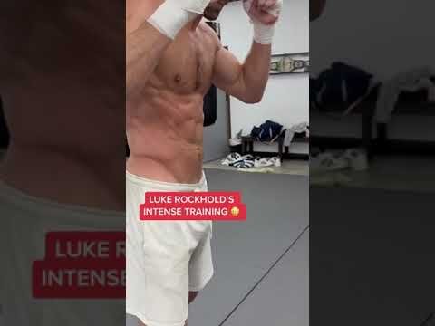 This Luke Rockhold training is intense 😤