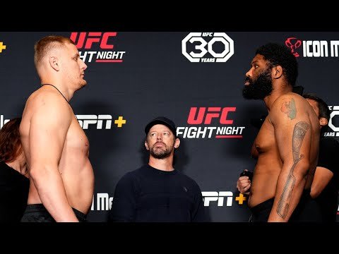 UFC Vegas 71: Weigh-In Faceoffs