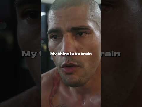 Pereira is breaking mirrors in his house because he’s scared of himself 😬