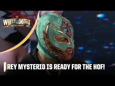 WWE WrestleMania 39: Rey Mysterio on his WWE HOF induction and facing off against his son Dom