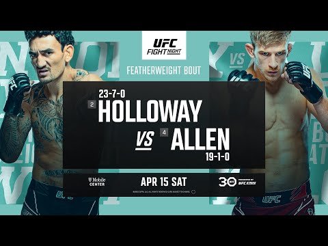 UFC Kansas City: Holloway vs Allen – April 15 | Fight Promo