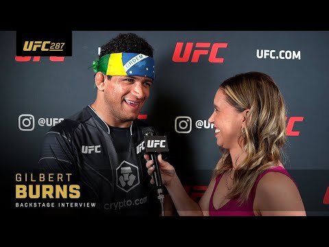 Gilbert Burns: 'I Want to Be the King of the Welterweight Division' | UFC 287