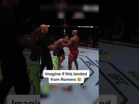 Imagine if Yoel Romero landed this 🤯
