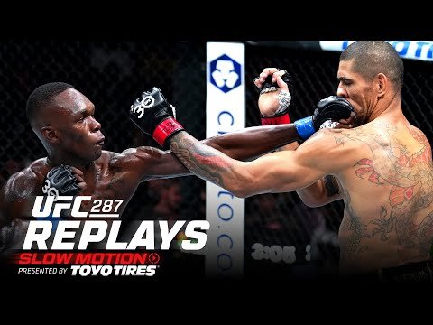 UFC 287 Highlights in SLOW MOTION!