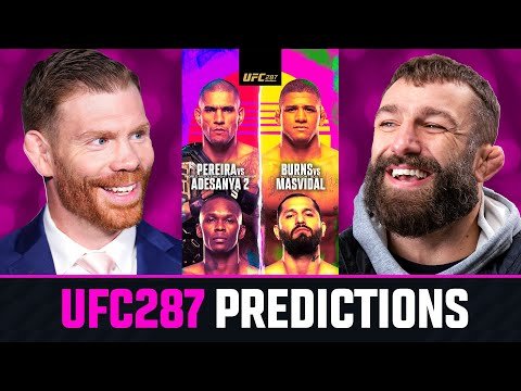 UFC 287 PREDICTIONS!!! | Round-Up w/ Paul Felder & Michael Chiesa  👊