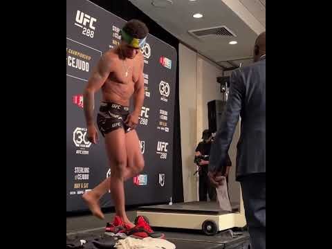 Gilbert Burns comes in at 171 pounds for UFC 288 😤