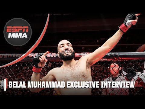Belal Muhammad stresses the importance of betting on yourself 💪 | ESPN MMA