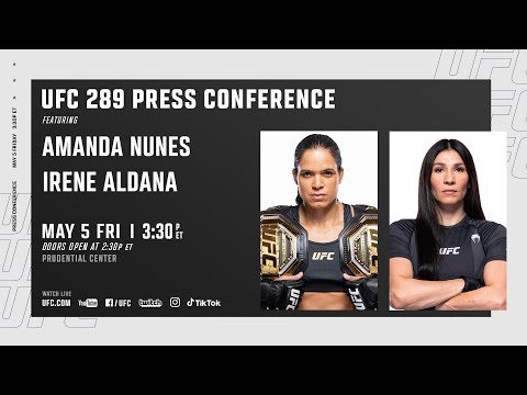 UFC 289 Press Conference