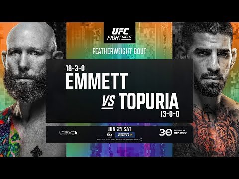 UFC Jacksonville: Emmett vs Topuria – June 24 | Fight Promo