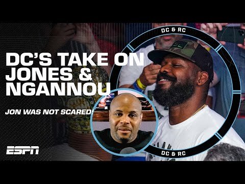 Daniel Cormier on Jon Jones-Francis Ngannou faceoff: Jon acted the same way with me! | DC & RC
