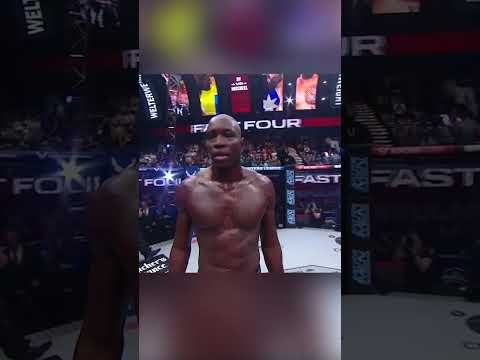 Dan Hardy's reaction to Sadibou Sy's wheel kick KO 🤣 #shorts